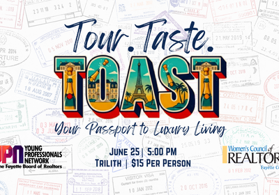Tour. Taste. Toast.- YPN x WCR Trilith Tour