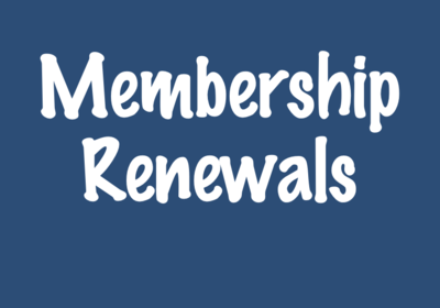 2026 Annual Dues Renewal Information